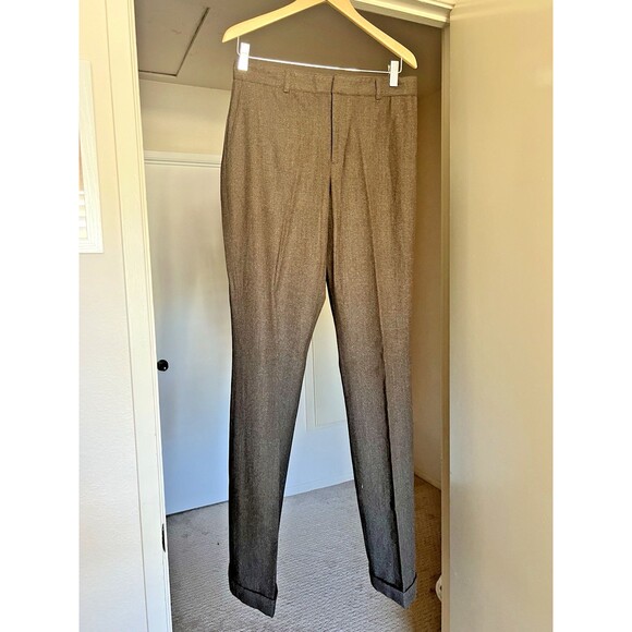 VTG Ralph Lauren Sport Wool Blazer 8 Brown Stretch New Modernist Style 31891 2V - Picture 4 of 16